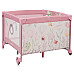 Манеж Lionelo MILLE PLUS PINK 100 x 100 x 77 см - рожевий