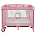 Манеж Lionelo MILLE PLUS PINK 100 x 100 x 77 см - рожевий