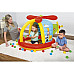 Дитячий надувний манеж Fisher-Price BESTWAY Гелікоптер 155х102х91см + м'ячі