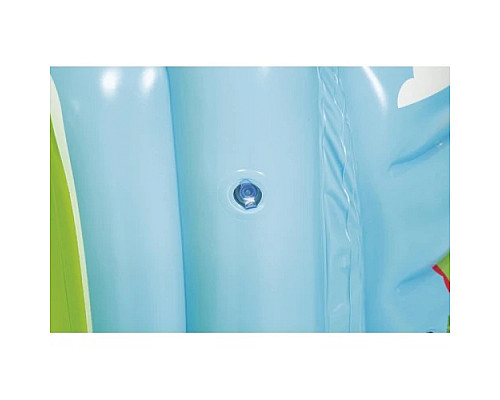 Дитячий надувний манеж Fisher-Price BESTWAY Гелікоптер 155х102х91см + м'ячі