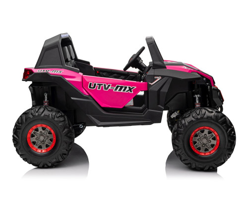 Дитяча акумуляторна машинка Баггі UTV-MX 2000N Рожева