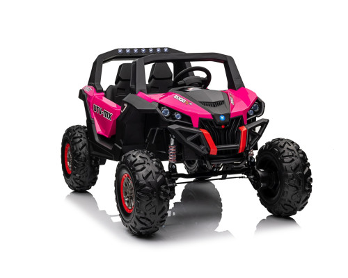 Дитяча акумуляторна машинка Баггі UTV-MX 2000N Рожева