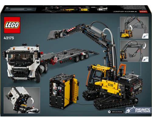 Конструктор LEGO Technic Вантажівка Volvo FMX і Електричний екскаватор EC230 2274 ел. (42175)