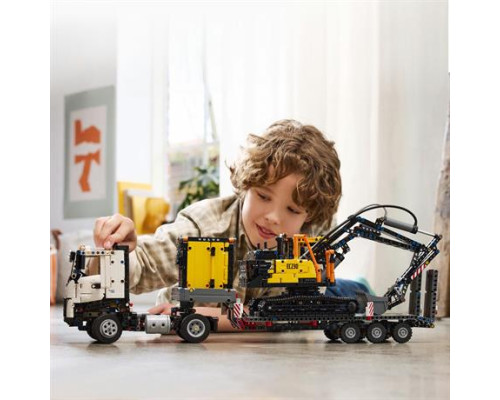 Конструктор LEGO Technic Вантажівка Volvo FMX і Електричний екскаватор EC230 2274 ел. (42175)