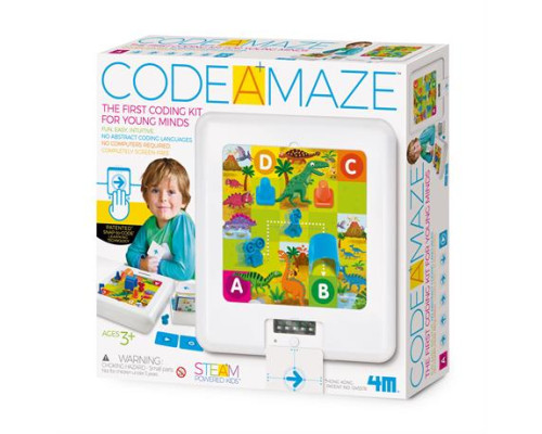 Набір для навчання 4M Програмування для дітей Code-A-Maze (00-06801)