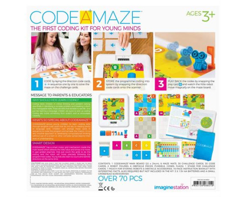 Набір для навчання 4M Програмування для дітей Code-A-Maze (00-06801)