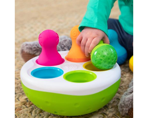 Сортер-балансир Fat Brain Toys Spinny Pins Неваляшки (F248ML)