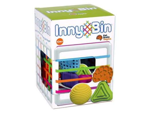 Сортер-куб зі стінками-шнурочками Fat Brain Toys InnyBin (F251ML)