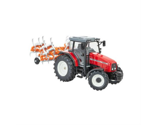 Модель Britains Трактор Massey Ferguson 6290 з культиватором 1:32 (43335)