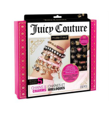 Набір для створення шарм-браслетів Make it Real Juicy Couture Королівський шарм 130 ел. (MR4404)