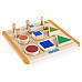 Дерев'яний сортер Guidecraft Manipulatives Фігури і розміри (G6737)