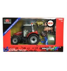 Набір Britains Модель трактора Massey Ferguson 5612 з вилами та фігурками 1:32 (43205)