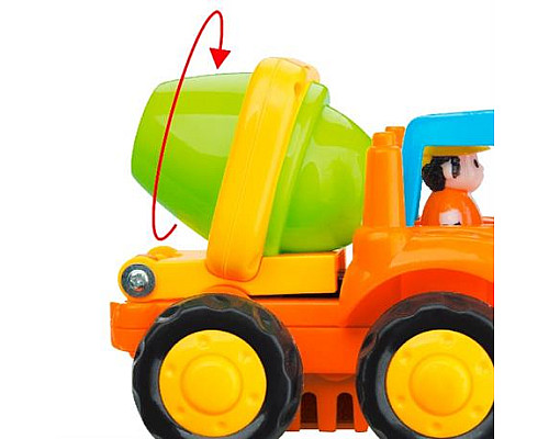 Набір машинок Hola Toys Самоскид і бетоновоз 6 шт. (326CD-6) Набір машинок Hola Toys Самоскид і бетоновоз 6 шт. (326CD-6)