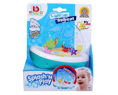 Іграшка для ванної BB Junior Splash N Play Вітрильник із підсвіткою (16-89022)