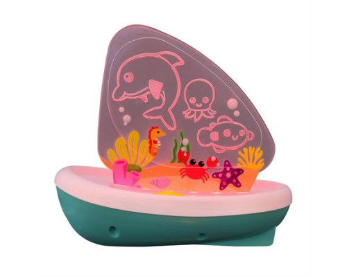 Іграшка для ванної BB Junior Splash N Play Вітрильник із підсвіткою (16-89022)