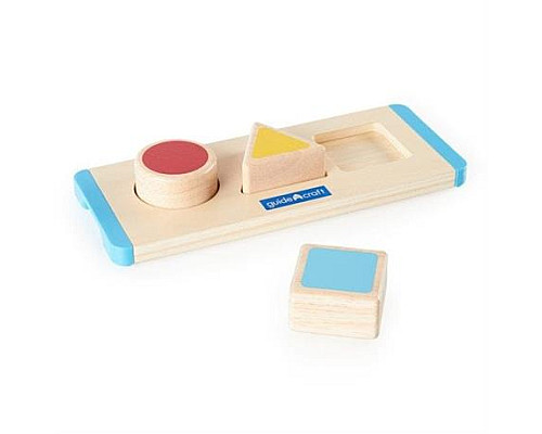 Дерев'яний сортер Guidecraft Manipulatives Прості фігури (G6743) Дерев'яний сортер Guidecraft Manipulatives Прості фігури (G6743)