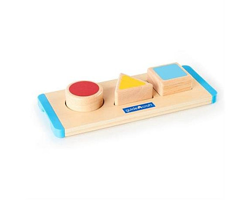 Дерев'яний сортер Guidecraft Manipulatives Прості фігури (G6743) Дерев'яний сортер Guidecraft Manipulatives Прості фігури (G6743)