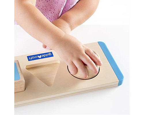 Дерев'яний сортер Guidecraft Manipulatives Прості фігури (G6743) Дерев'яний сортер Guidecraft Manipulatives Прості фігури (G6743)
