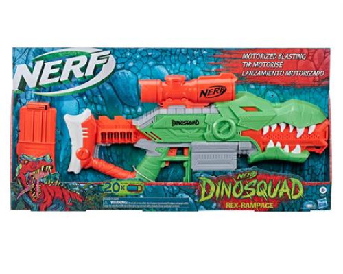 Бластер Nerf DinoSquad Rex-Rampage 20 патронів (F0807)