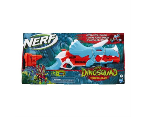 Бластер Nerf DinoSquad Тricera-Blast 12 патронів (F0803)