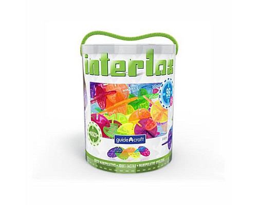Конструктор Guidecraft Interlox Discs Диски, 96 деталей (G16834) Конструктор Guidecraft Interlox Discs Диски, 96 деталей (G16834)