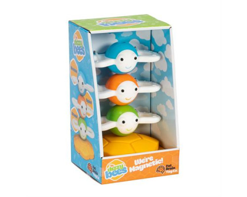 Магнітна пірамідка Fat Brain Toys Dizzy Bees Веселі бджілки (F294ML)