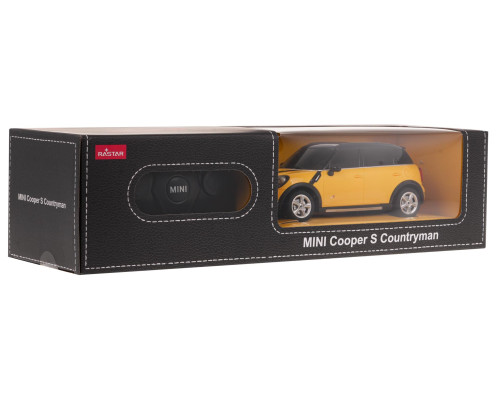 Машинка R/C 1:24 Mini Countryman Yellow RASTAR