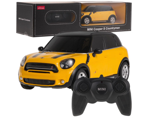 Машинка R/C 1:24 Mini Countryman Yellow RASTAR