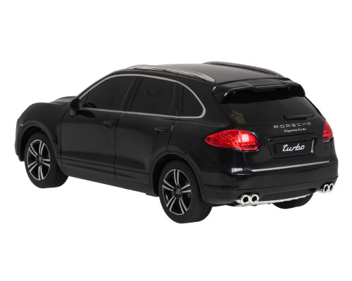 Машинка на радіоуправлінні 1:24 Porsche Cayenne Turbo Black RASTAR