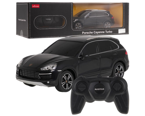 Машинка на радіоуправлінні 1:24 Porsche Cayenne Turbo Black RASTAR