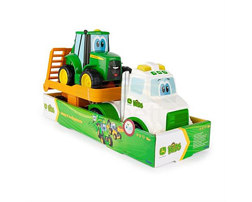 Іграшкова техніка John Deere Kids тягач і трактор зі світлом і звуком (47207) Іграшкова техніка John Deere Kids тягач і трактор зі світлом і звуком (47207)