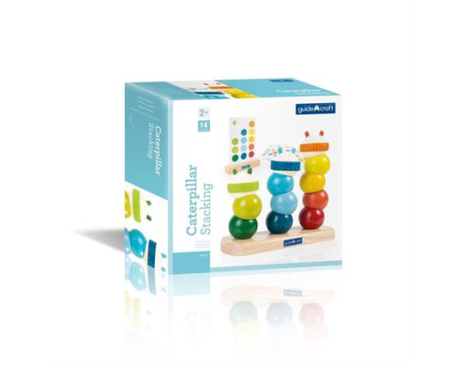 Пірамідка Guidecraft Manipulatives Гусениці (G6731)