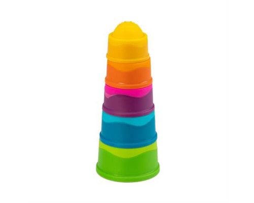 Пірамідка Fat Brain Toys dimpl stack Чашки (F293ML)