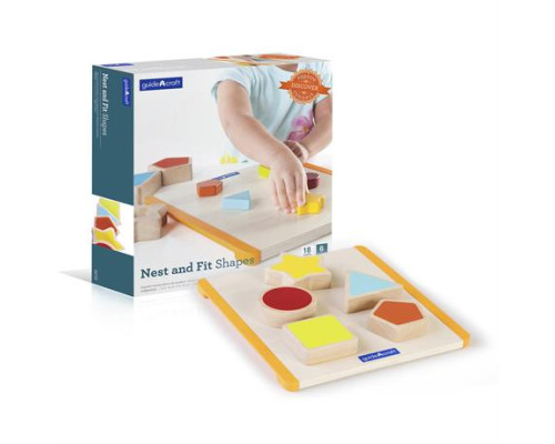 Рамка-вкладиш Guidecraft Manipulatives Фігури (G6733)