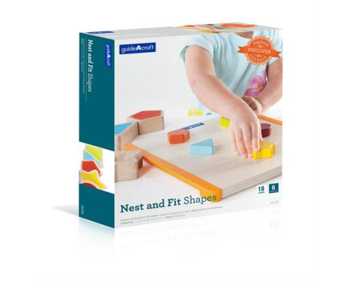 Рамка-вкладиш Guidecraft Manipulatives Фігури (G6733)