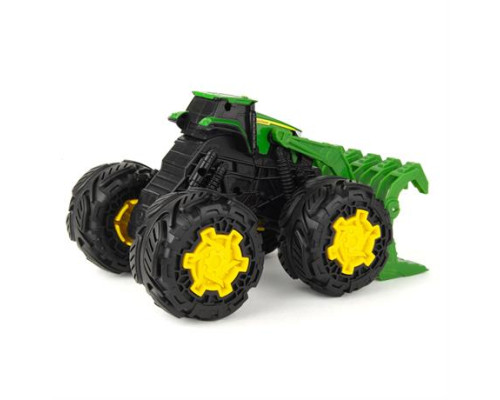 Машинка Трактор John Deere Kids Monster Treads з ковшем і великими колесами (47327)