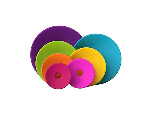 Пірамідка Fat Brain Toys Spoolz Кольорові котушки (FA181-1)