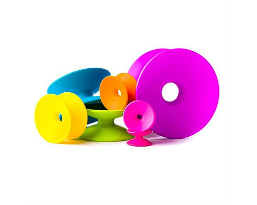 Пірамідка Fat Brain Toys Spoolz Кольорові котушки (FA181-1)