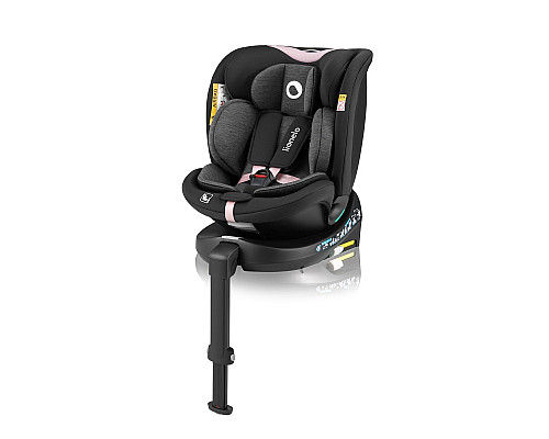 Дитяче автокрісло Lionelo NAVY I-size BLACK PINK Дитяче автокрісло Lionelo NAVY I-size BLACK PINK