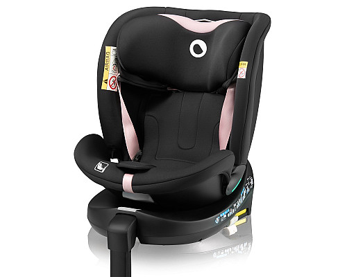 Дитяче автокрісло Lionelo NAVY I-size BLACK PINK Дитяче автокрісло Lionelo NAVY I-size BLACK PINK