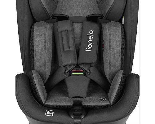 Дитяче автокрісло Lionelo HARPER I-SIZE - чорне