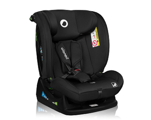 Дитяче автокрісло Lionelo IZZY I-SIZE 59 х 45 х 51 см - чорне