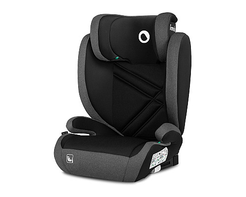 Дитяче автокрісло Lionelo HUGO I-SIZE BLACK GREY Дитяче автокрісло Lionelo HUGO I-SIZE BLACK GREY