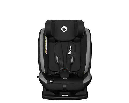 Дитяче автокрісло Lionelo AART I-SIZE 50,5 х 45,5 х 57-75 см - чорно-сіре