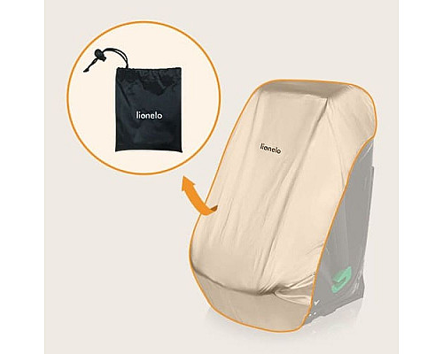 Сонцезахисний чохол Lionelo THERMALCOVER SILVER - сірий