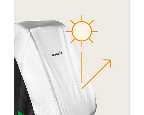 Сонцезахисний чохол Lionelo THERMALCOVER SILVER - сірий