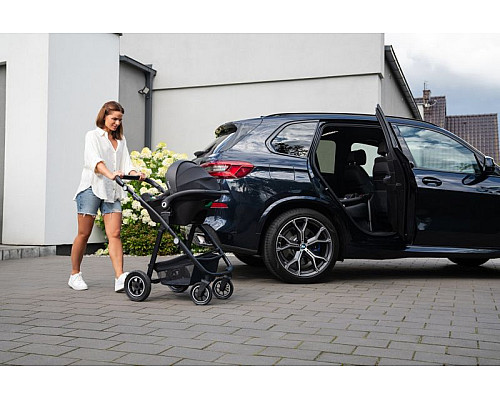 Дитяче автокрісло Lionelo ASTRID I-SIZE 40 х 87 см - чорно-сіре