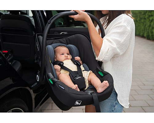 Дитяче автокрісло Lionelo ASTRID I-SIZE 40 х 87 см - чорно-сіре