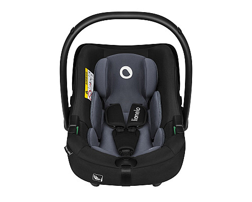 Дитяче автокрісло Lionelo ASTRID I-SIZE 40 х 87 см - чорно-сіре