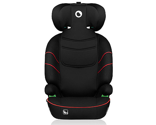 Дитяче автокрісло Lionelo  LARS  I-SIZE SPORTY - чорно-червоне